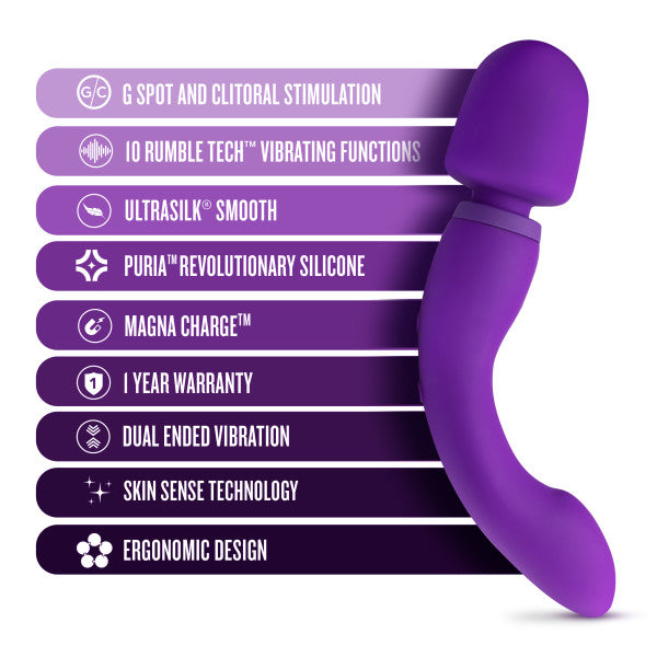 Dual Sense Double Ended Vibrator & Dildo