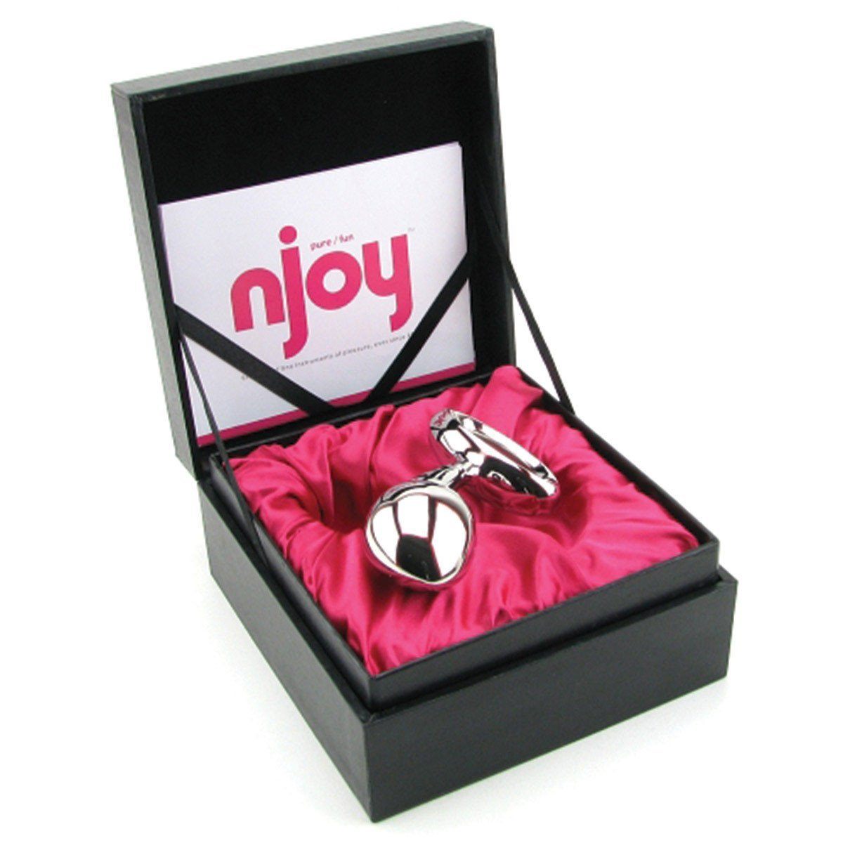 Njoy Pure Plug Stainless Steel Butt Plug | Beyond Delights Njoy Pure Plug Stainless Steel Butt Plug | Beyond Delights