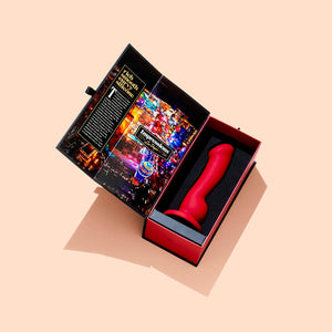 Impressions Las Vegas Vibrating Dildo - Crimson