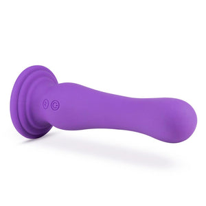 Impressions Ibiza Vibrating Dildo - Plum