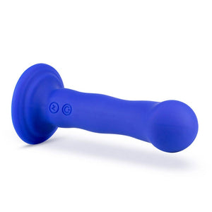 Impressions Santorini Vibrating Dildo - Blue