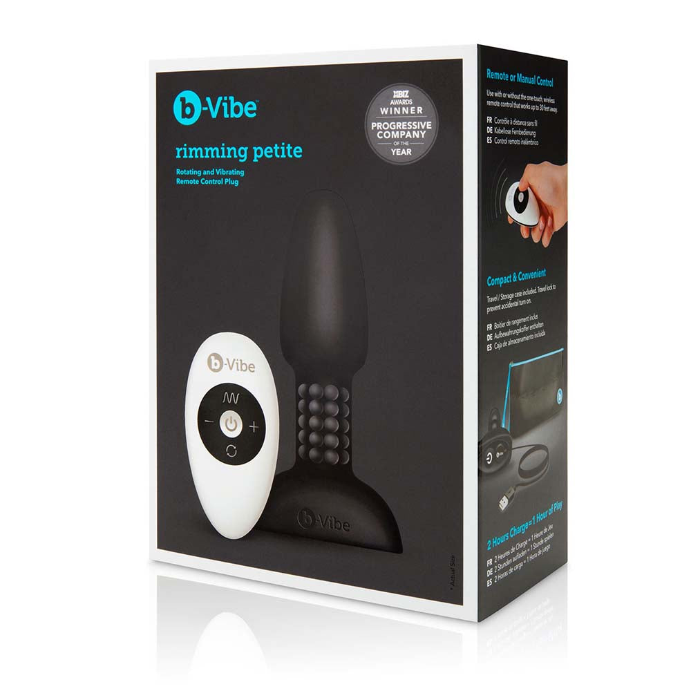 Rimming Petite Vibrating Butt Plug B-Vibe