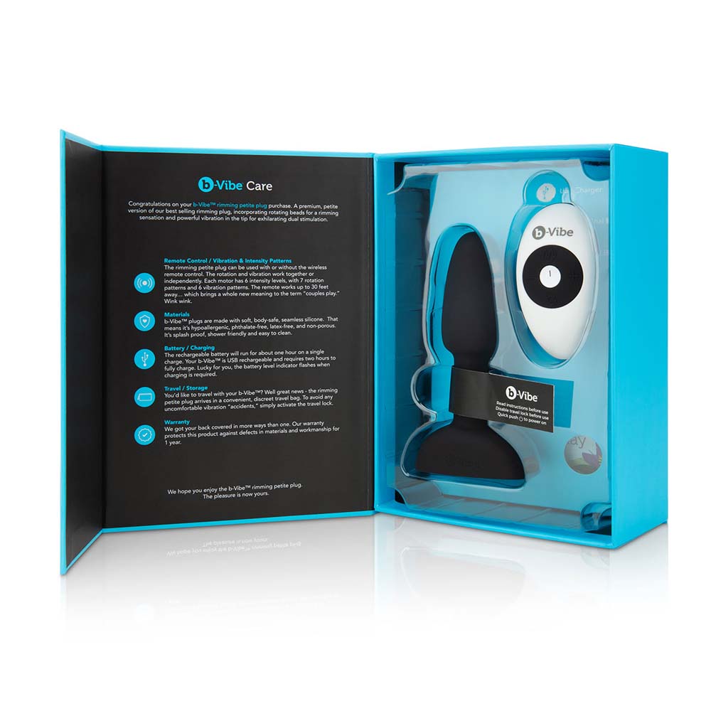 Rimming Petite Vibrating Butt Plug B-Vibe