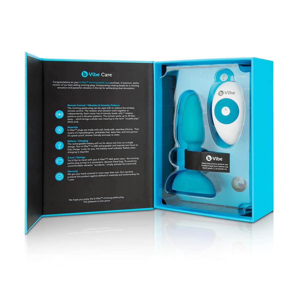 b-Vibe Rimming Petite Vibrating Butt Plug | Beyond Delights b-Vibe Rimming Petite Vibrating Butt Plug | Beyond Delights