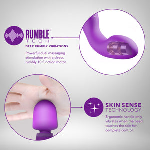 Dual Sense Double Ended Vibrator & Dildo
